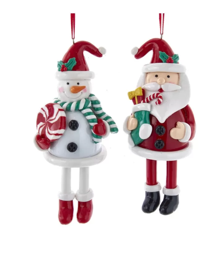 Boutique de Noël Christmas Classics*Santa Dangling Legs Ornament