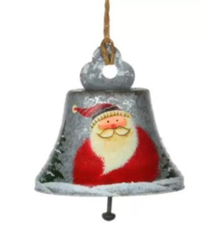 Best Santa Grey Bell Ornament Bells