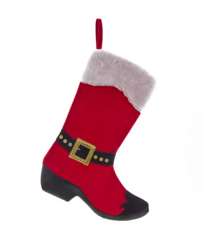 Boutique de Noël Stockings*Santa'S Boot Stocking