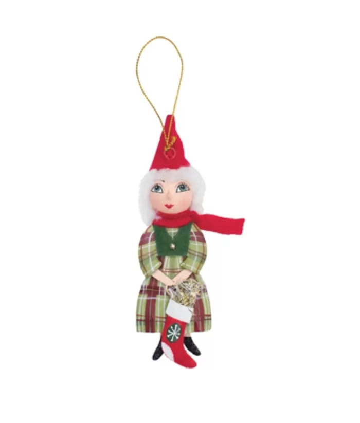 Boutique de Noël Enchanted Forest*Santa'S Helper Ornament