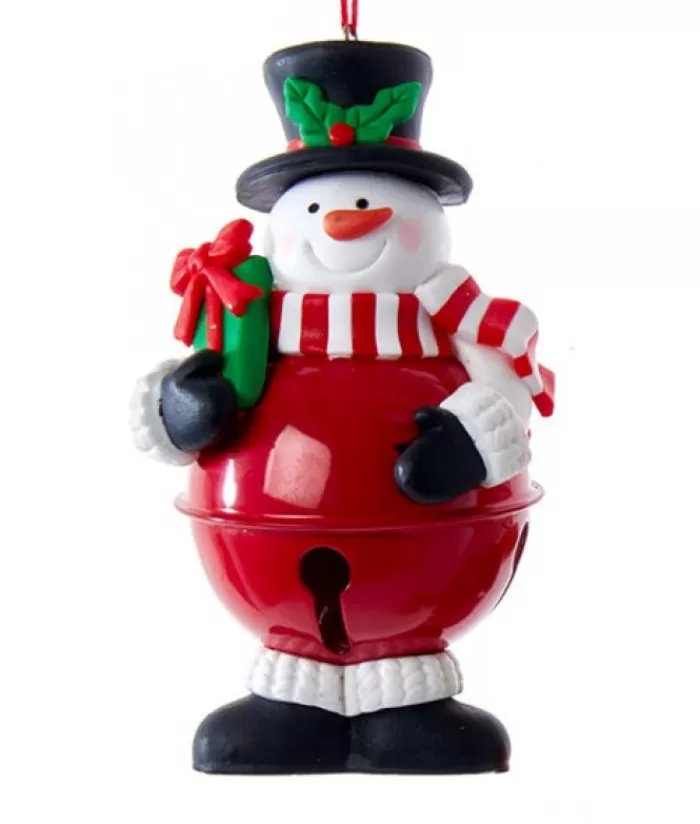 Discount Snowman Bell Ornament Snowmen