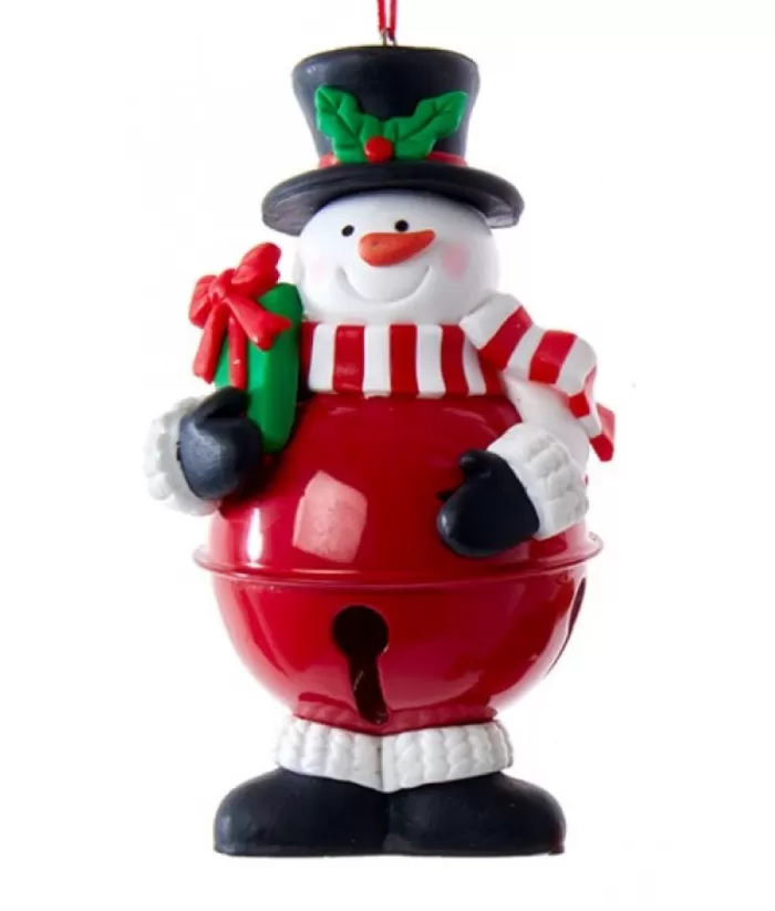 Boutique de Noël Christmas Classics*Snowman Bell Ornament