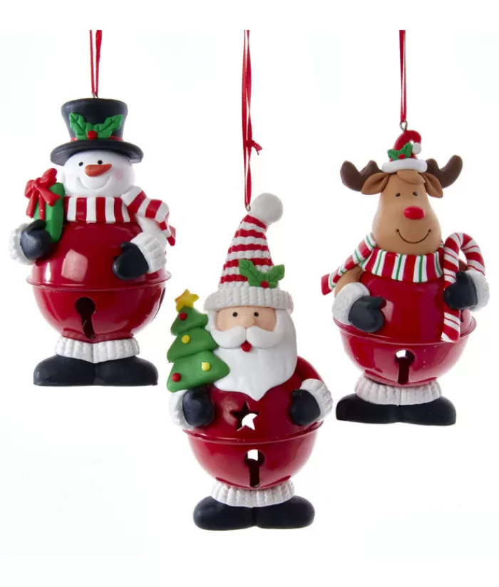 Discount Snowman Bell Ornament Snowmen