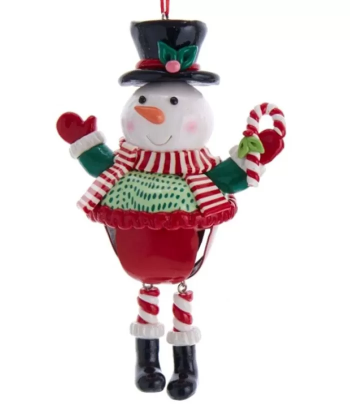 Discount Snowman Dangling Legs Ornament Snowmen