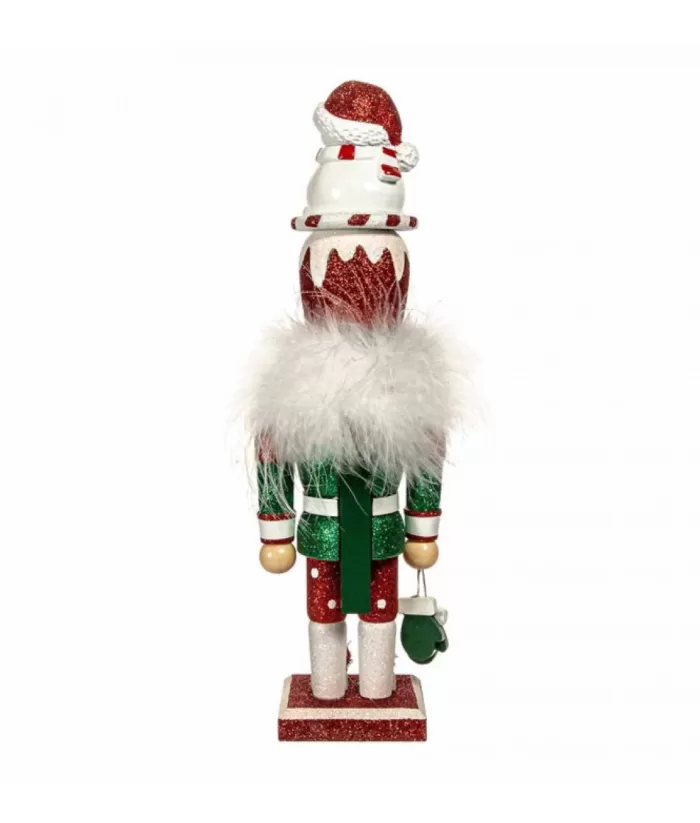 Boutique de Noël Winter Wonderland*Snowman Hat Nutcracker 12" Tall