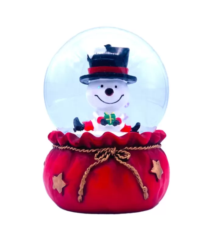 Boutique de Noël Snow Globes*Snowman Mini-Snowglobe