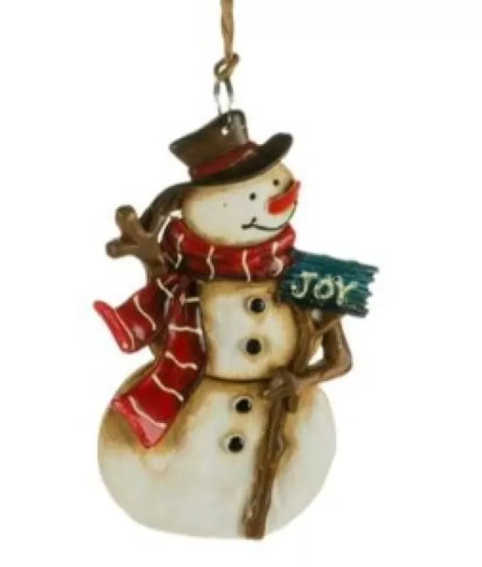 Boutique de Noël Rustic*Snowman Ornament