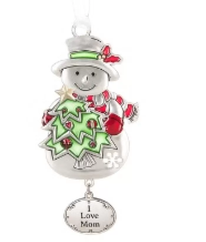 Clearance Snowman Ornament, 3" Sweet Sentiments