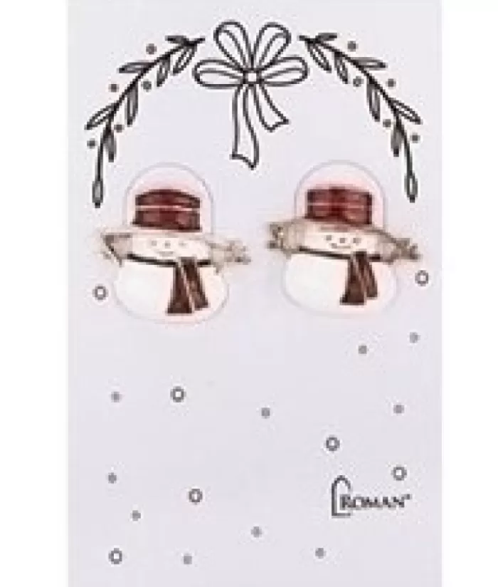 Sale Snowman Shaped Earrings. Jewelry