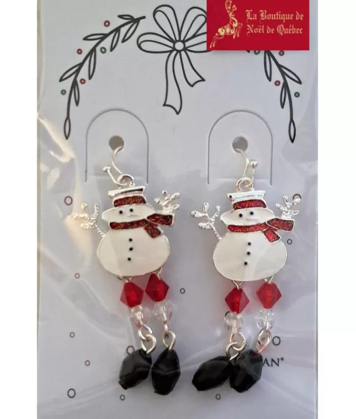 Best Snowman Shaped Earrings. Jewelry