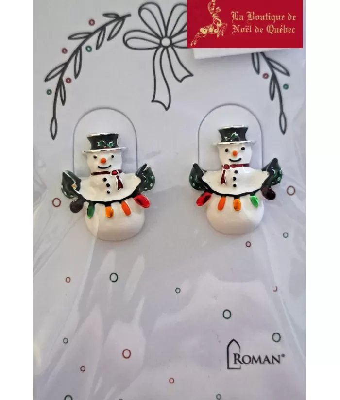 Cheap Snowman Shaped Earrings. Jewelry