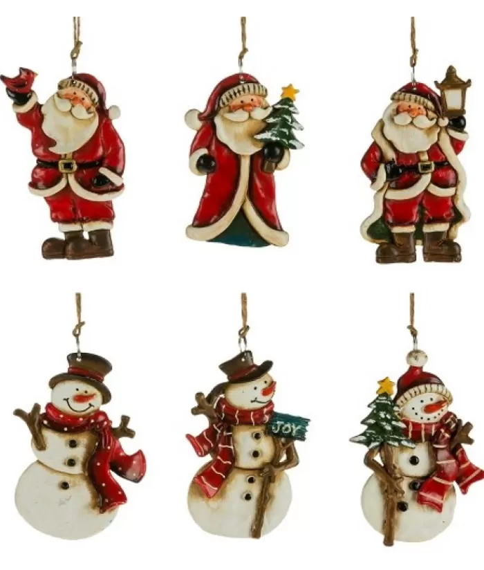 Hot Snowman With Tree Ornament Snowmen