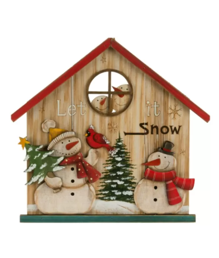 Flash Sale Snowman Wooden House Miscellaneous