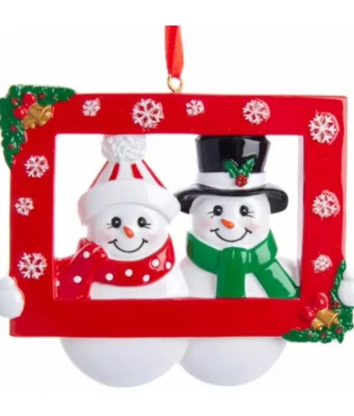 Best Sale Snowmen Couple Ornament Sweet Sentiments