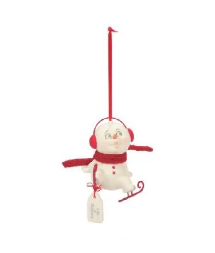 Hot Snowpinions ''Life Is Slippery'' Ornament Snowmen