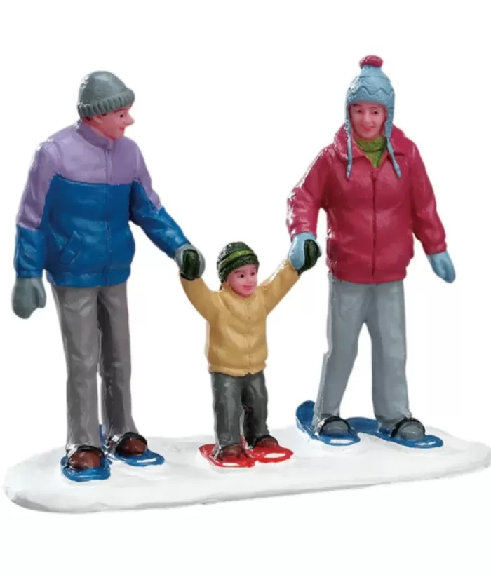 Boutique de Noël Lemax Villages*Snowshoe Family