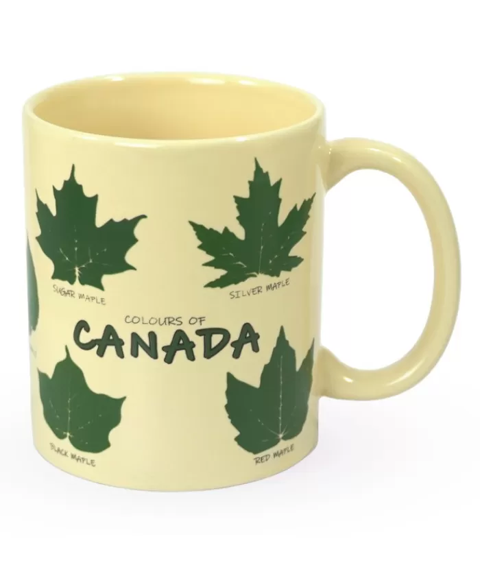 Sale Souvenir Of Canada Mug, Colour Changing, Maple Leaves Tableware Souvenirs