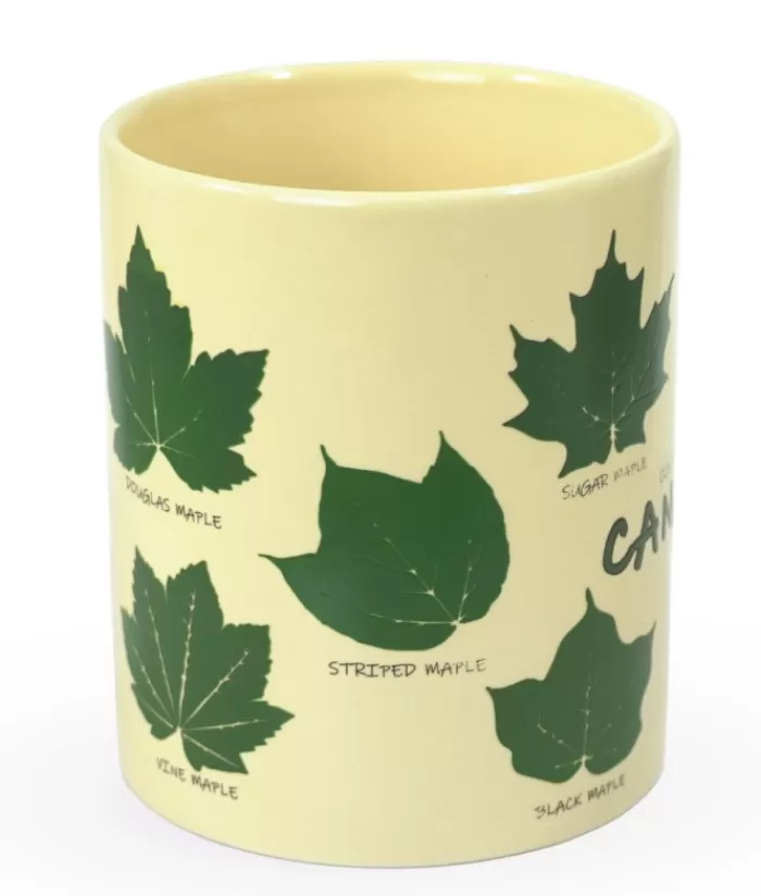 Sale Souvenir Of Canada Mug, Colour Changing, Maple Leaves Tableware Souvenirs