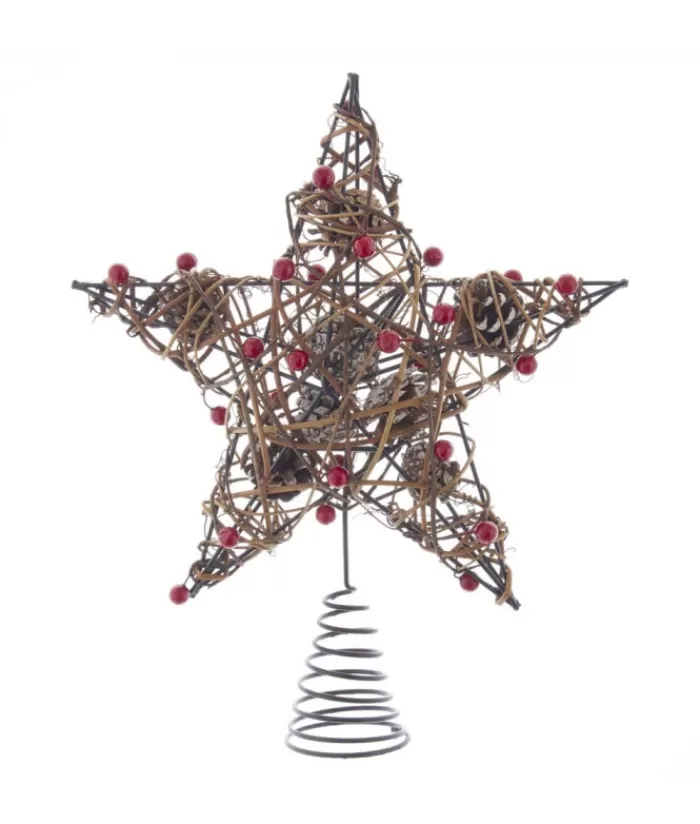 Best Star Tree Top With Pine Nut Star & Tree Topper