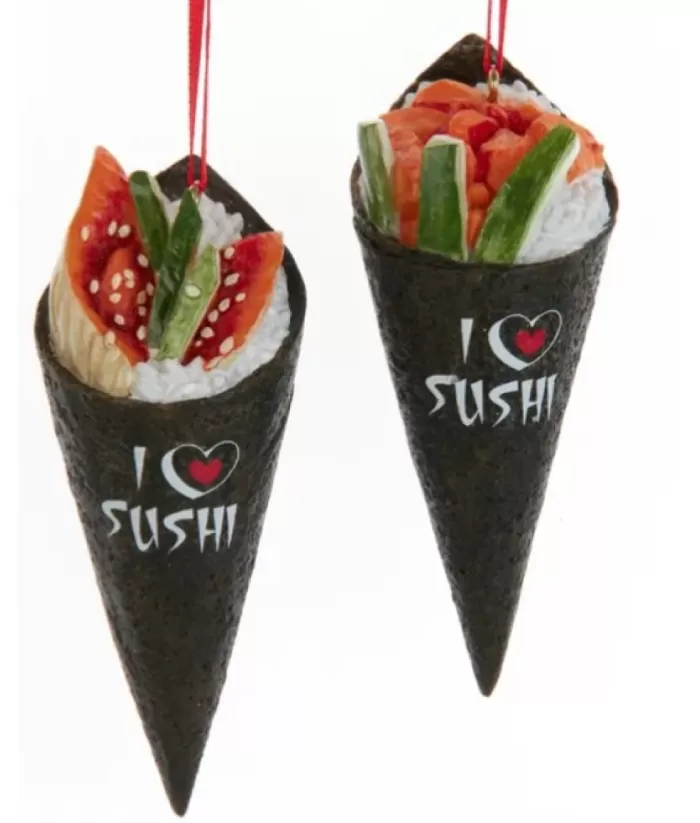 Boutique de Noël Mom'S Kitchen & Bakery*Sushi Roll Ornament