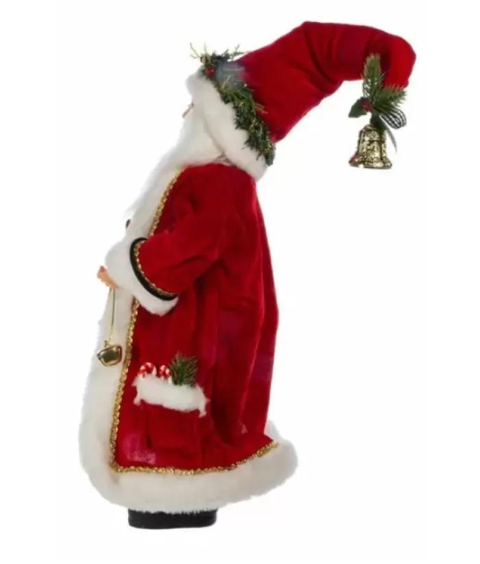 Boutique de Noël Angels & Santas*Table Ornament, Vintage Style Santa