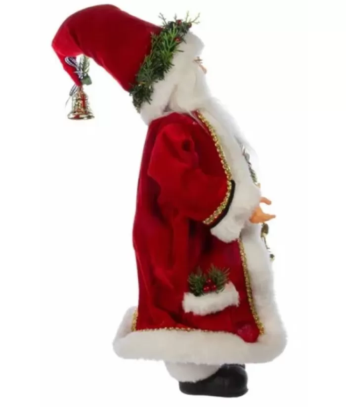 Boutique de Noël Angels & Santas*Table Ornament, Vintage Style Santa