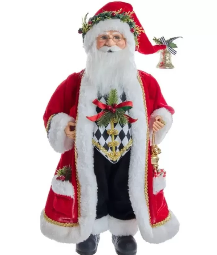 Boutique de Noël Angels & Santas*Table Ornament, Vintage Style Santa