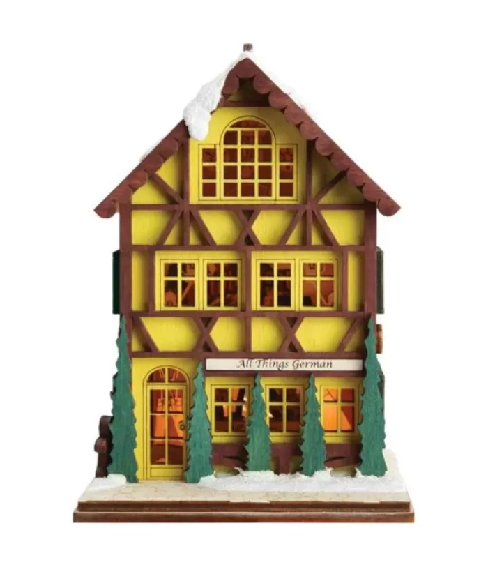 Boutique de Noël Nordic Villages*Table Piece, German Store