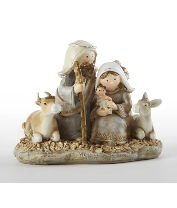 Online Table Piece, Rustic Nativity Scene Figurine, 3.5 Inches Miscellaneous