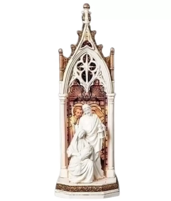 Online Table Piece, The Holy Family In Cathedral Setting Miscellaneous