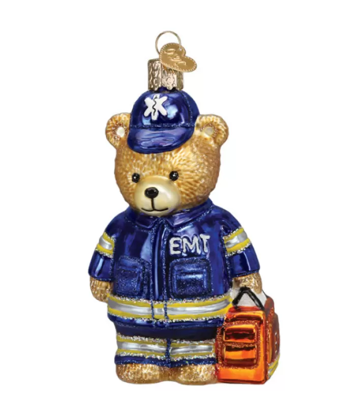 Shop Teddy Bear Glass Ornament Hobbies & Professions