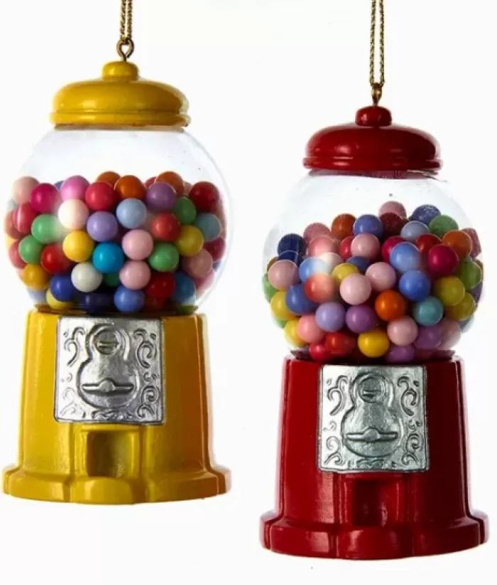 Best Sale Tree Decoration, 3", Red Bubble Gum Machine Miscellaneous
