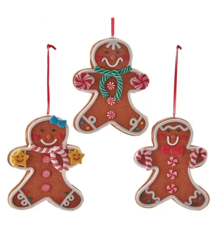 Shop Tree Ornament, Gingerbread Man Family & Friends