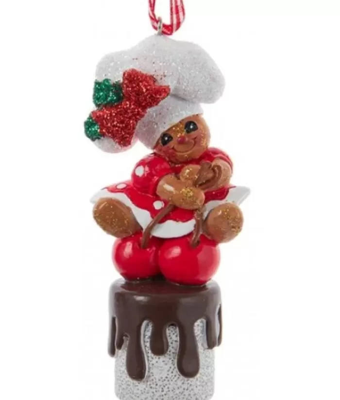 Boutique de Noël Ginger Bread & Candy Shoppe*Tree Ornament, Gingerbread Man