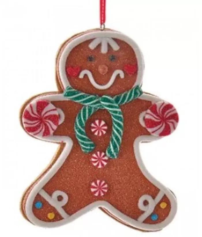 Best Sale Tree Ornament, Gingerbread Man Gingerbread & Candy