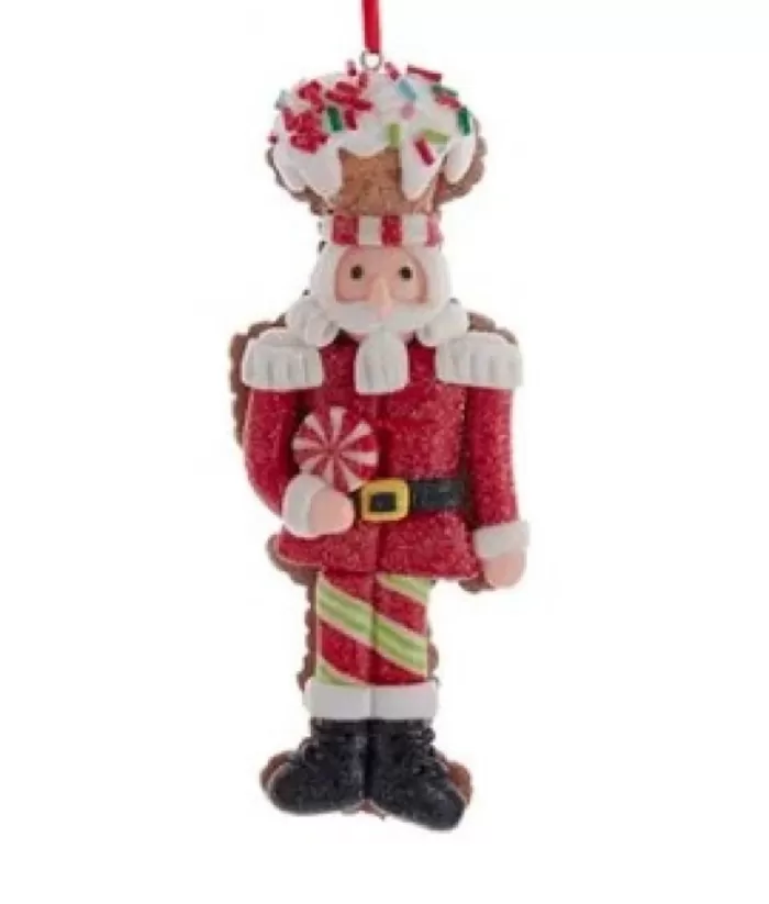 Boutique de Noël Ginger Bread & Candy Shoppe*Tree Ornament, Gingerbread Nutcracker Cookie