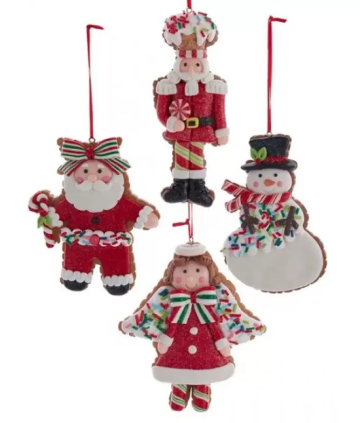 Boutique de Noël Ginger Bread & Candy Shoppe*Tree Ornament, Gingerbread Nutcracker Cookie