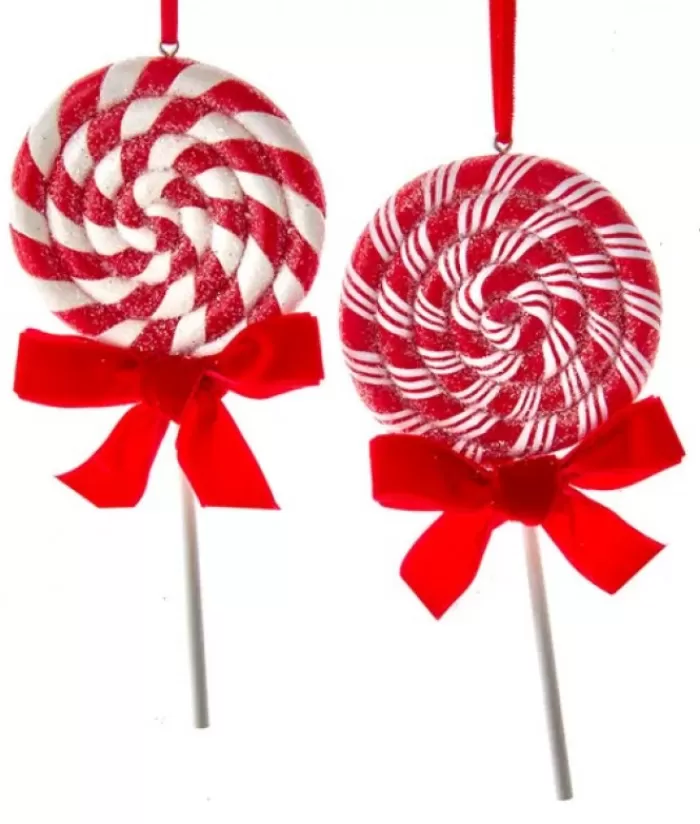 Best Sale Tree Ornament, Peppermint Lollipop Gingerbread & Candy