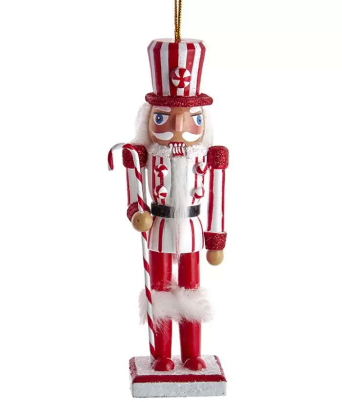 New Tree Ornament, Peppermint Nutcracker Ballet & Nutcrackers