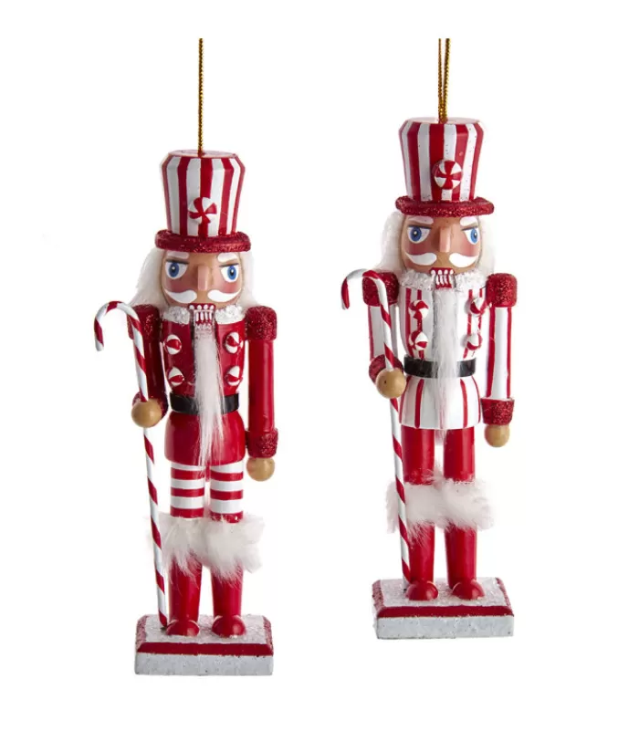 New Tree Ornament, Peppermint Nutcracker Ballet & Nutcrackers