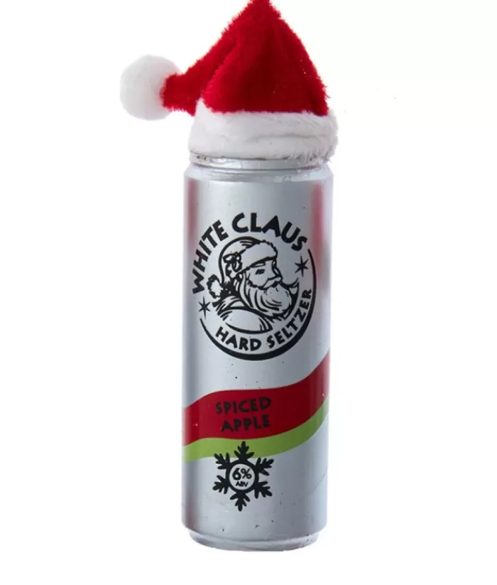 Boutique de Noël Mom'S Kitchen & Bakery*Tree Ornament, Seltzer "White Claus" Spiced Apple