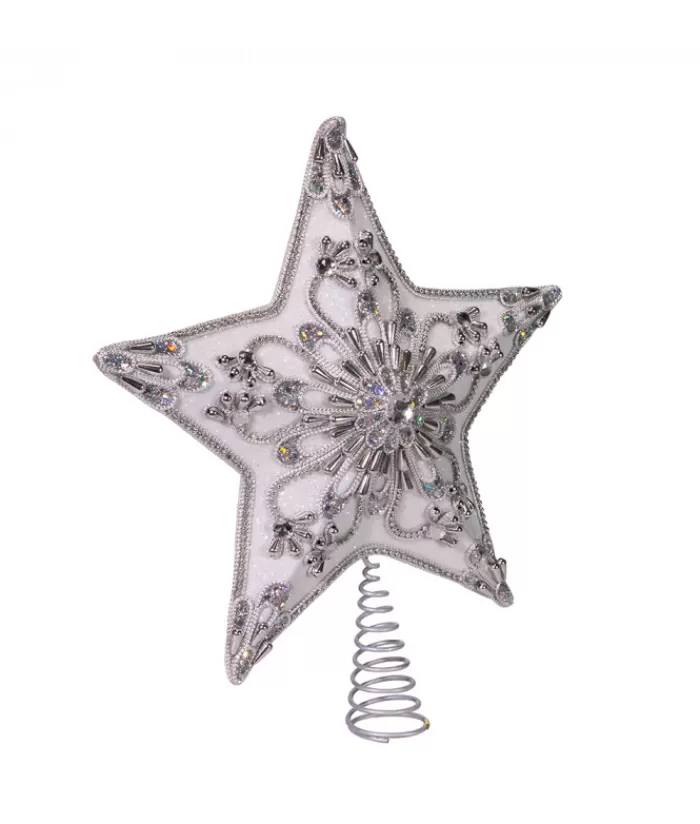 Shop Treetop Decoration, Silver Star Star & Tree Topper