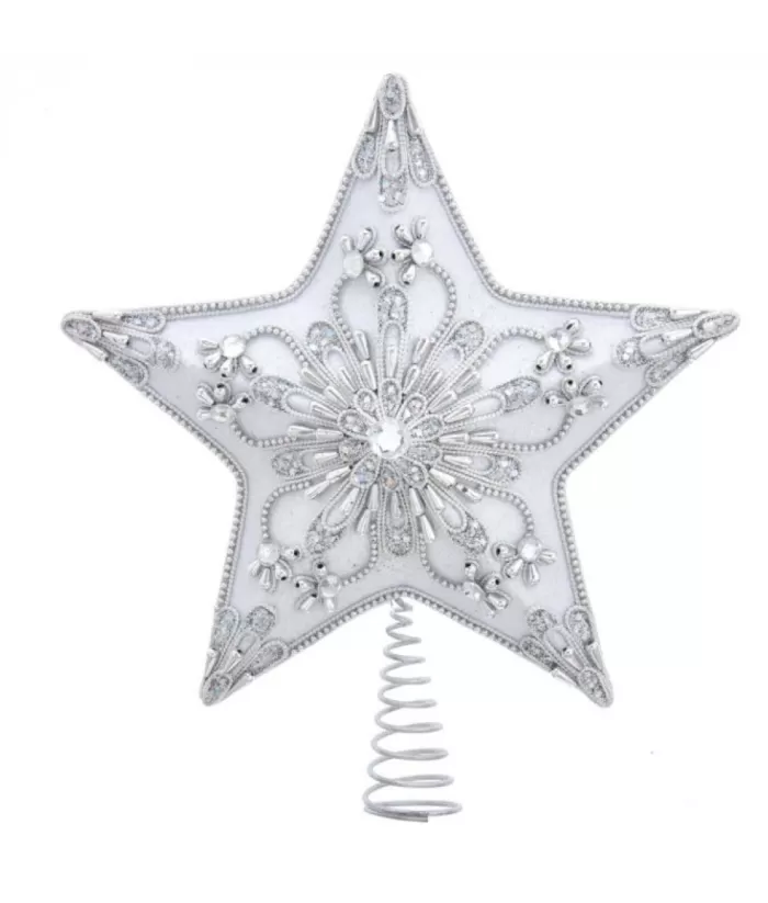 Boutique de Noël Christmas Classics*Treetop Decoration, Silver Star