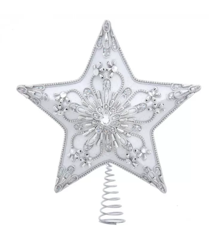 Shop Treetop Decoration, Silver Star Star & Tree Topper