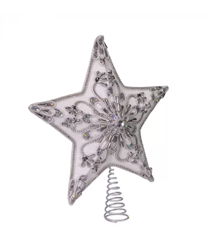 Boutique de Noël Christmas Classics*Treetop Decoration, Silver Star