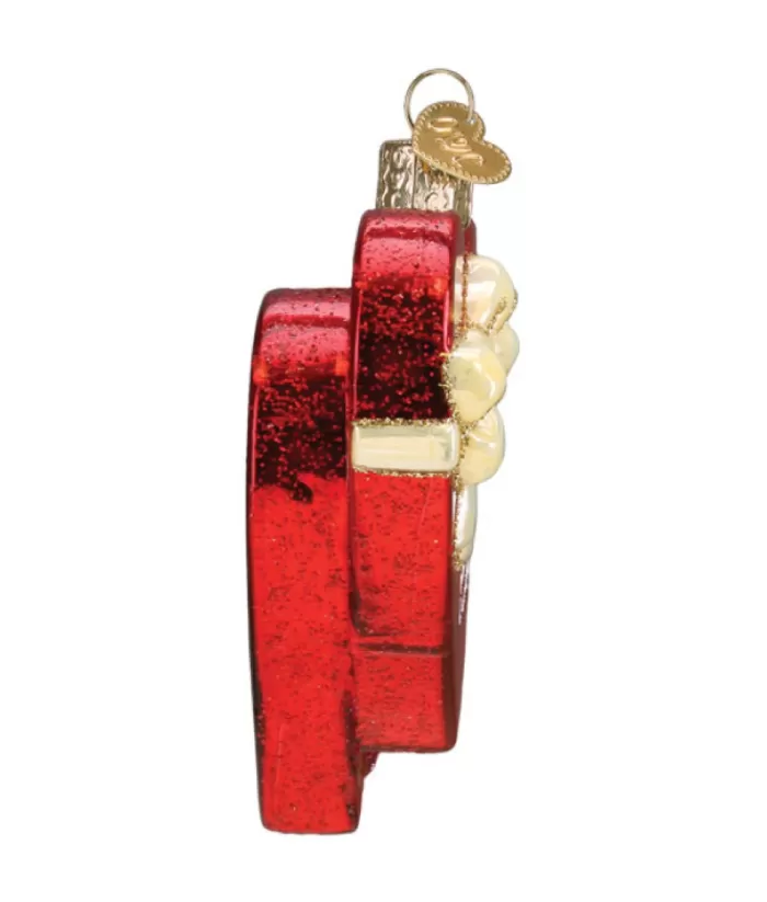 Boutique de Noël Ginger Bread & Candy Shoppe*Valentine Chocolate Glass Ornament