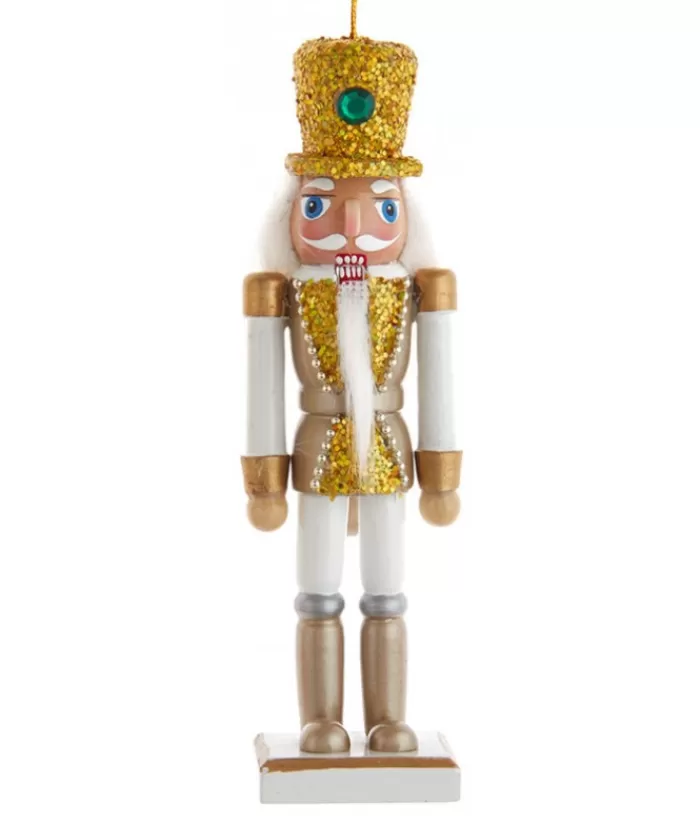 Clearance Vibrant Gold Nutcracker Ornament Ballet & Nutcrackers