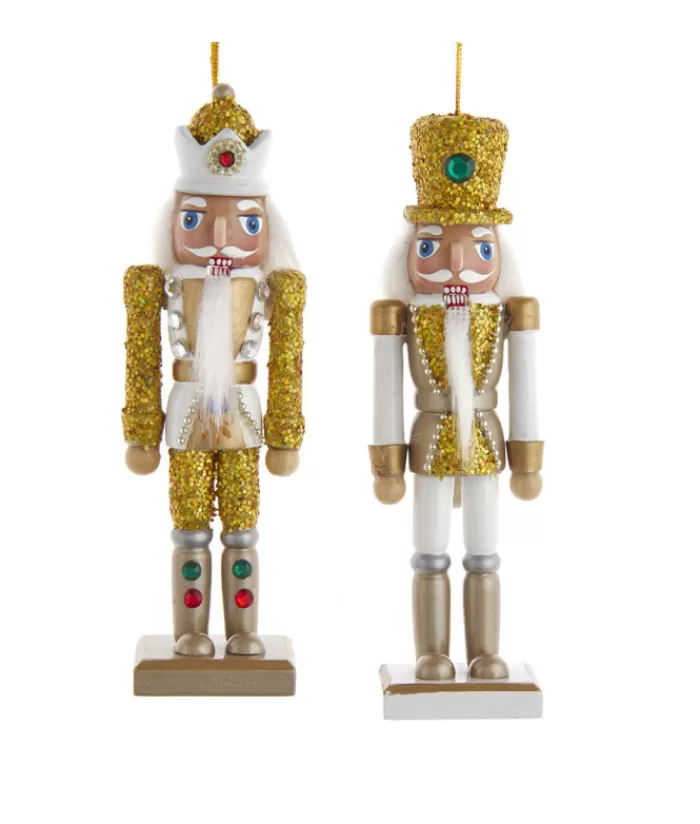 Clearance Vibrant Gold Nutcracker Ornament Ballet & Nutcrackers