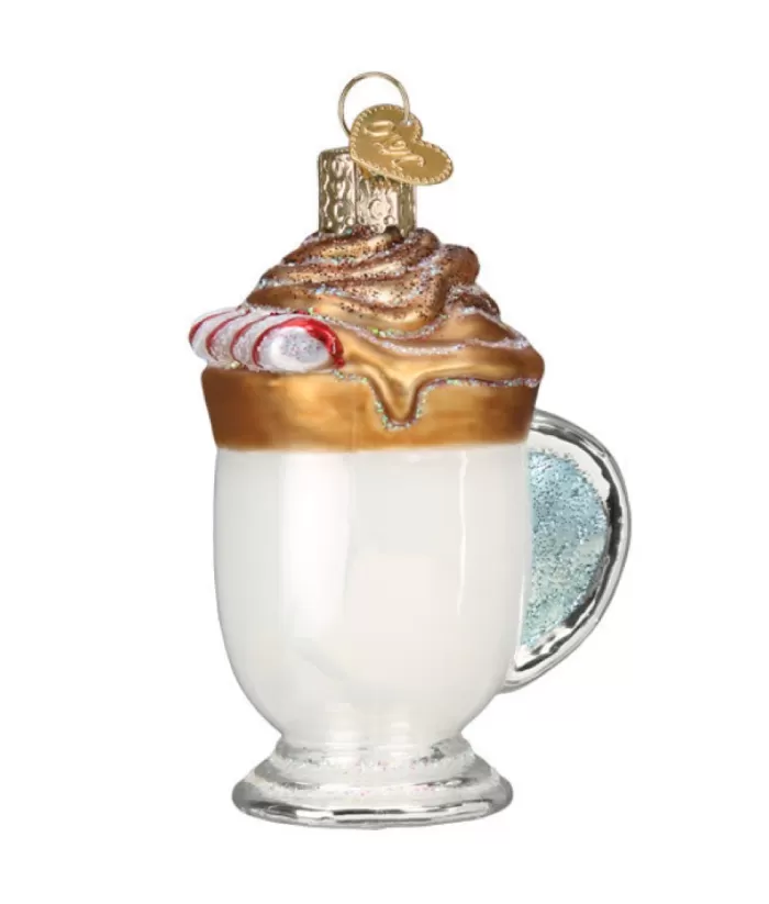 Boutique de Noël Mom'S Kitchen & Bakery*Whipped Coffee Glass Ornament