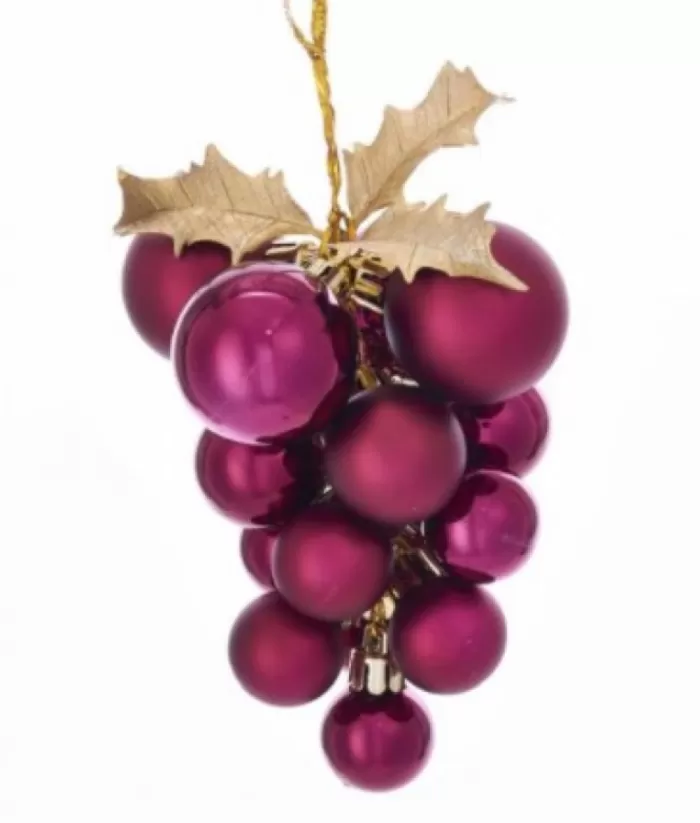 Boutique de Noël Wine Lovers*Wine Burgundy Grape Cluster